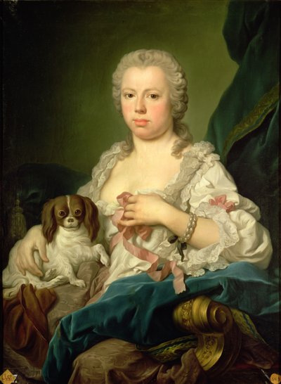 Maria-Barbara de Braganza by Jacopo Amigoni